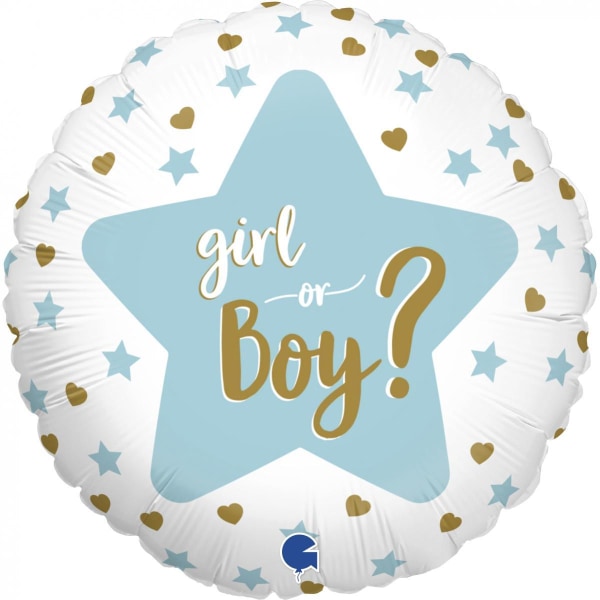 Gender Reveal, Baby Shower Ballon - Ballonkongen