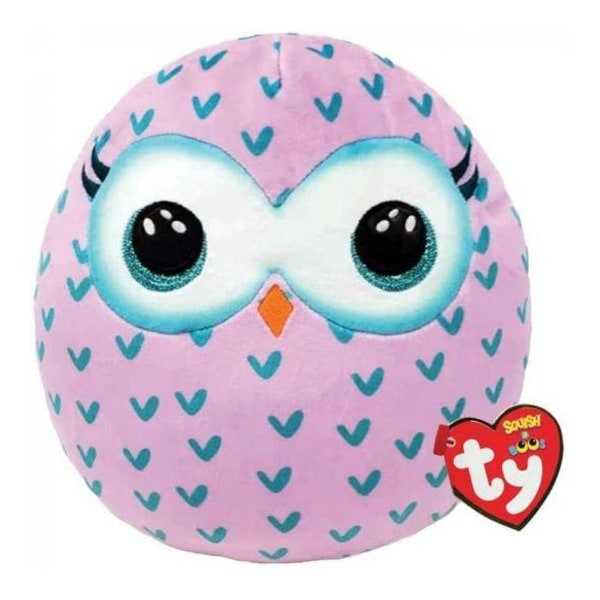 TY Gosedjur Squishy Winks Uggla, 35 cm