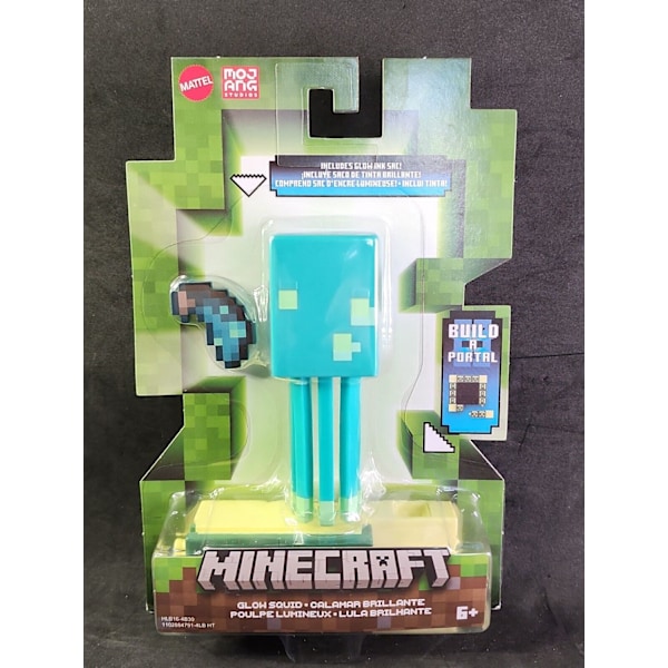 Minecraft Biome Builds Figur, Glow Squid