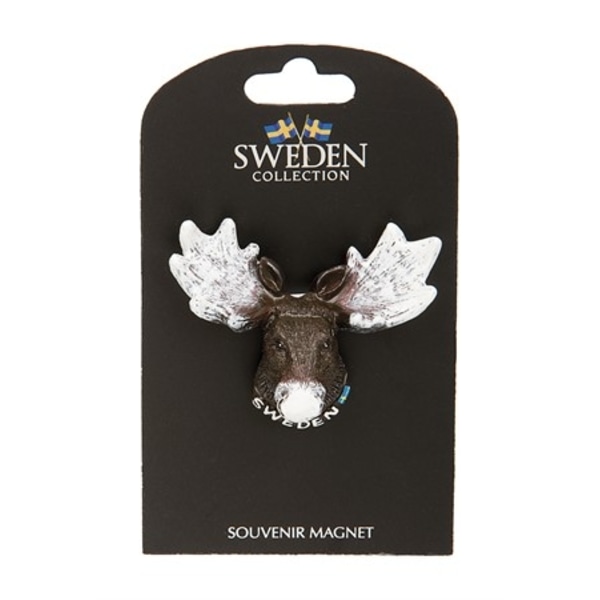 Ruotsi Souvenir Magnet, Hirven pää