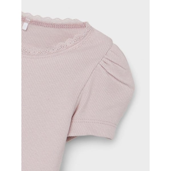 Name it Mini Kortärmad Top, Rosa Storlek 86