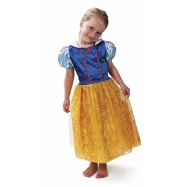 4-Girlz Prinsessklänning, Snövit Klänning 4-7 år