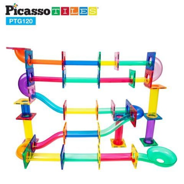 Picasso-Tiles 120 bit kuglebane Multicolor