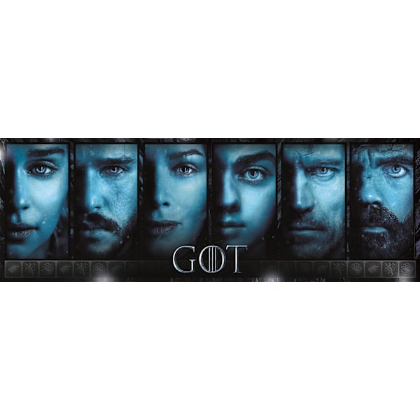 Clementoni Game of Thrones Pussel Panorama, 1000 bitar