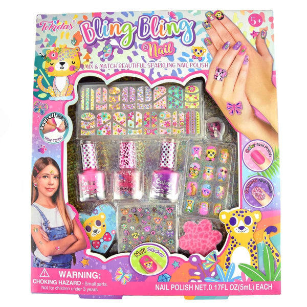 Bling Bling Stort Nagelset  - Robetoy