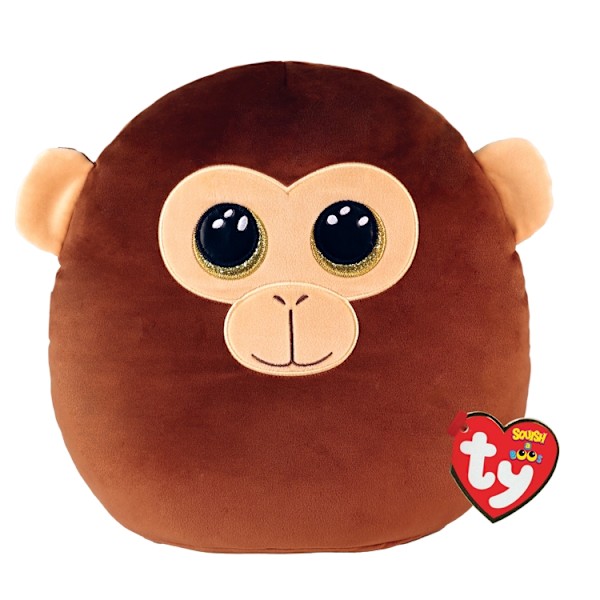 TY Blødt legetøj Squishy Dunston Monkey, 35 cm