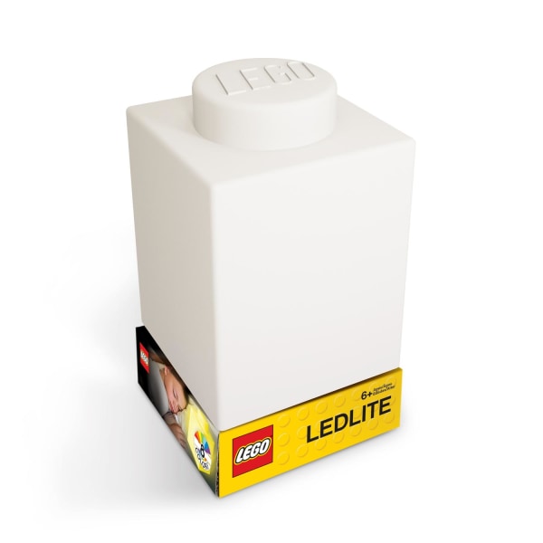 LEGO Iconic Night Lamp Lego Klodser, Hvid Multicolor