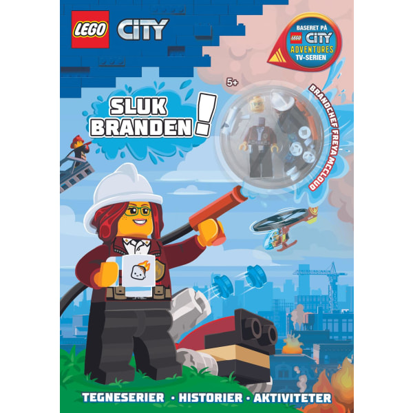 LEGO City Aktivitetsbok med Minifigur