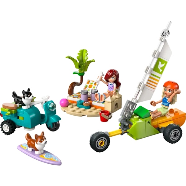 Lego Friends 42641 Äventyr med surfhundar och vespa