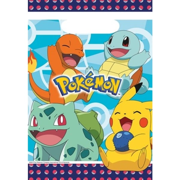 Pokemon-lahjakassit - 6 kpl