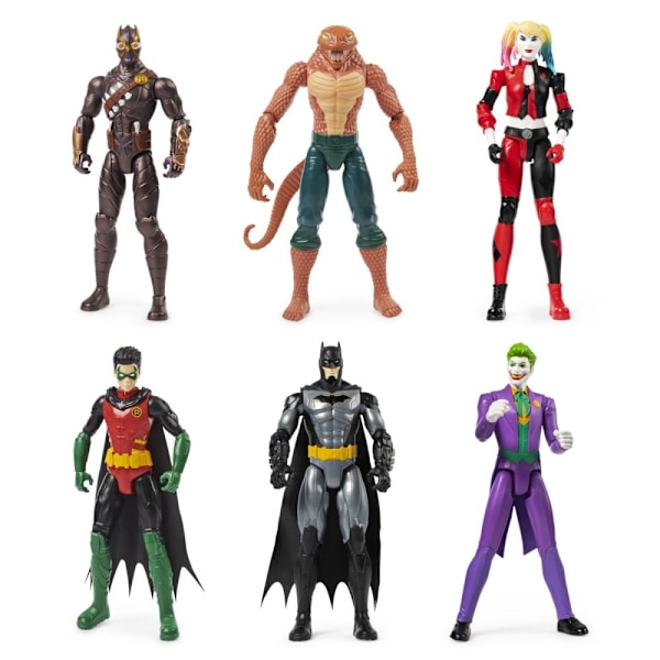 Batman 30 cm Figuuri - 6 kpl