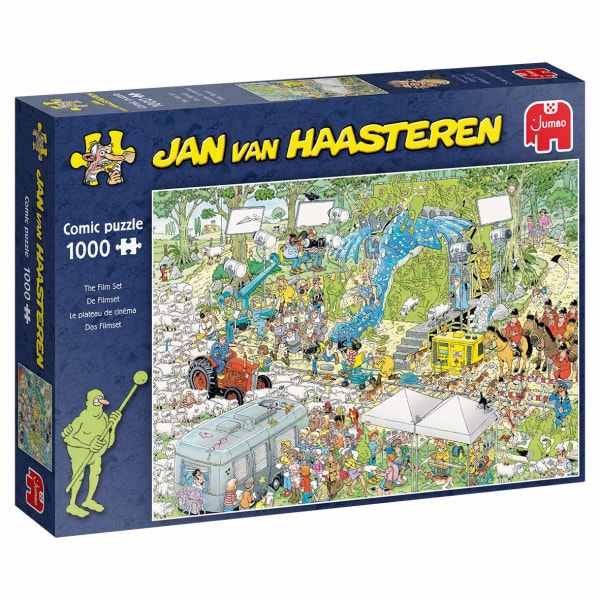 Jan van Haasteren The Film Set, Pussel 1000 Bitar