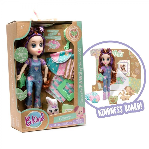 B-Kind Doll Daisy Ympäristöystävällinen muotinukke