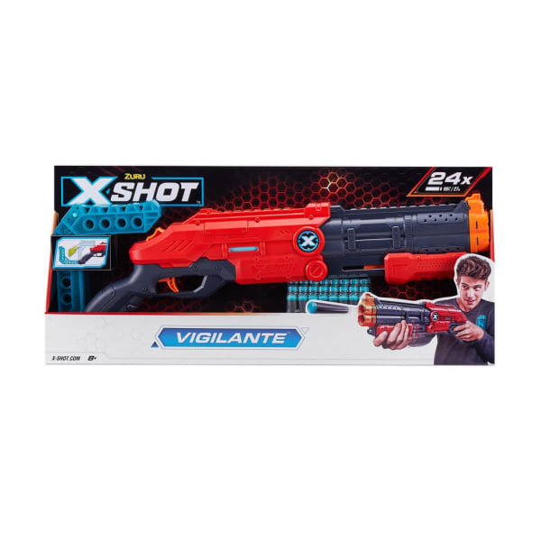 Zuru X-Shot Excel Vigilante Foam Dart Blaster inkl. 24 pile