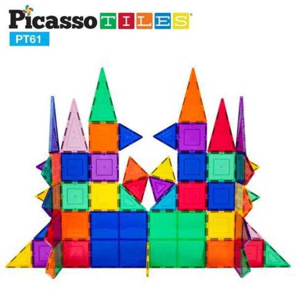 Picasso-Tiles 61 bitar Natur