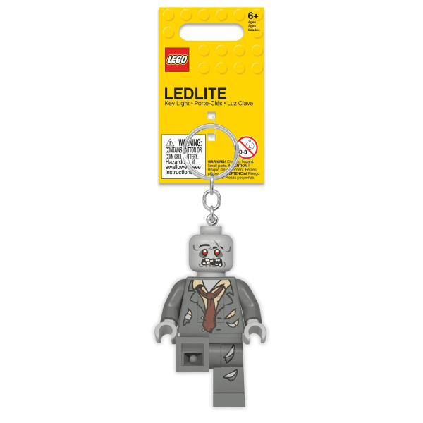 LEGO ikonisk nøglering med lampe, zombie Multicolor