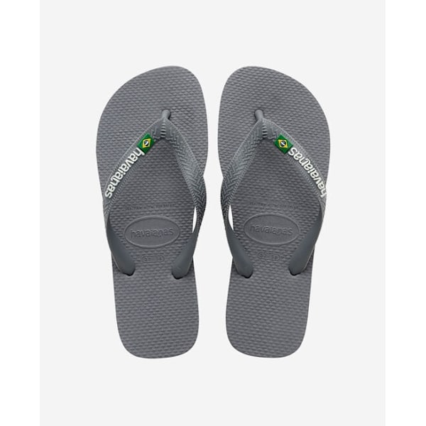 Hawaiian flip Flops Brasilien Logo Grå 43/44