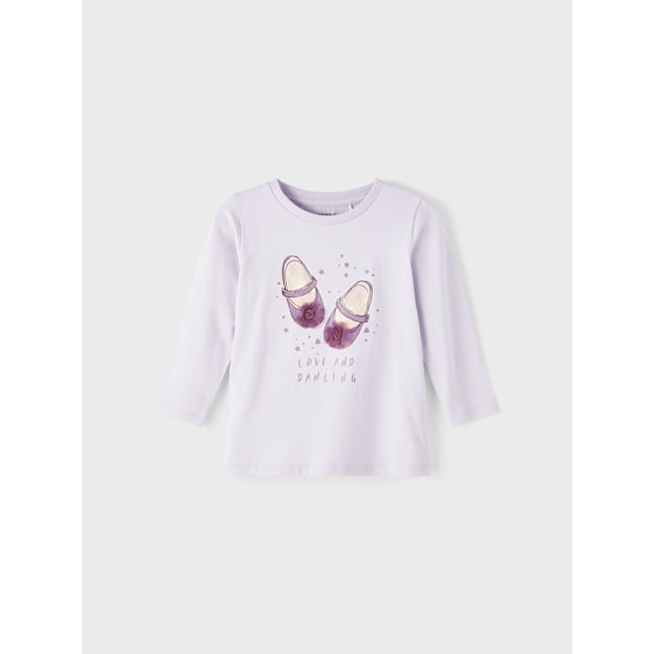 Nimeä se Purple Top Ballerinalla ja Applikaatiolla Koko 86
