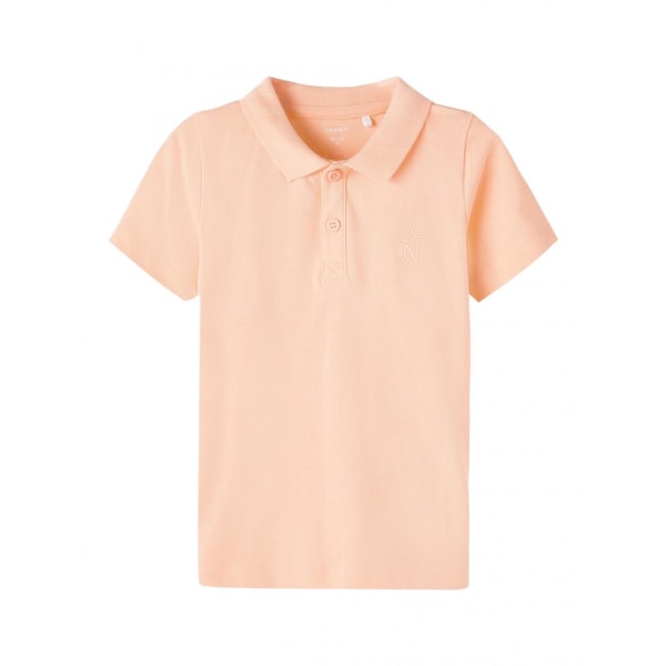 Name it Mini Piké T-shirt, Peach Storlek 104 multifärg