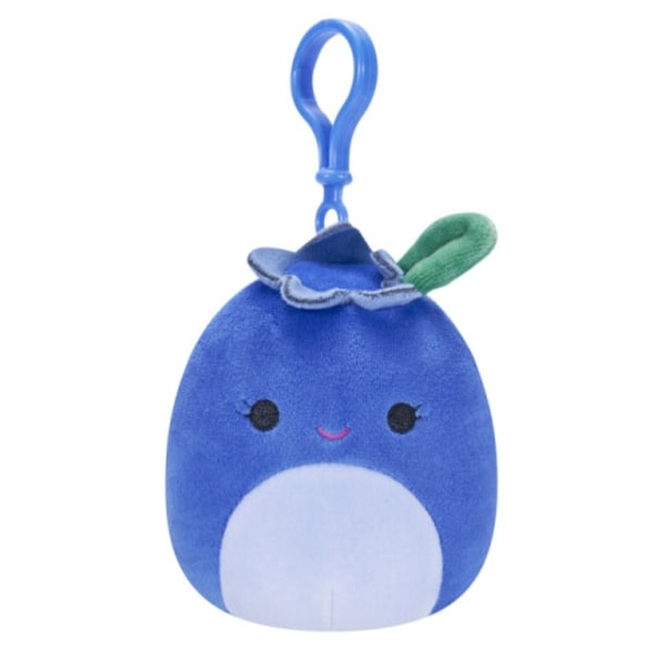 Squishmallows Clip-On Bluby the Blueberry, 9 cm