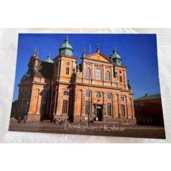 Ruotsi Matkamuistopostikortti Kalmarin katedraali