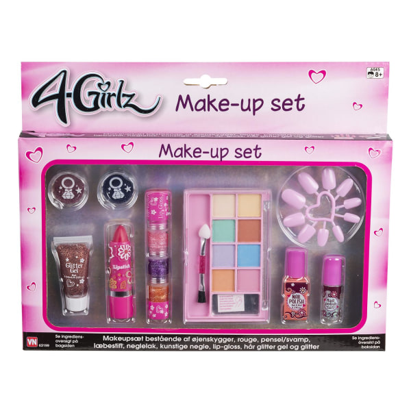 4-piger make-up sæt