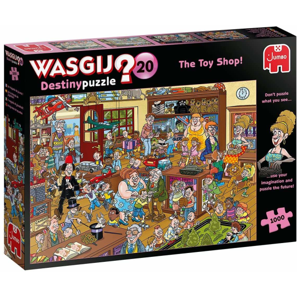 Jumbo Wasgij Destiny The Toy Shop Puslespil 1000 brikker