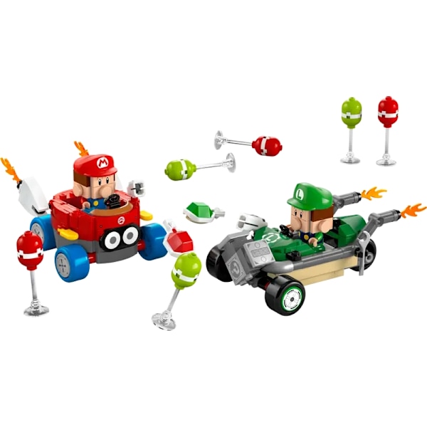 Lego Super Mario 72034 Mario Kart™  Baby Mario mot Baby Luigi