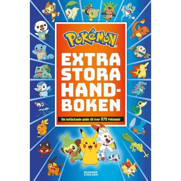 Pokémon : ERITTÄIN suuri Käsikirja - Bonnier Carlsen