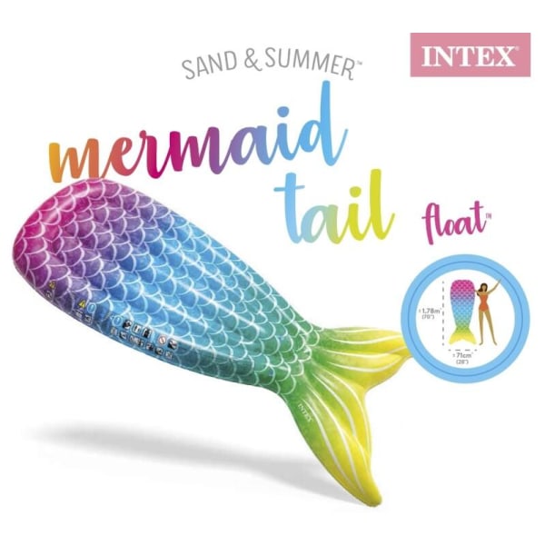 Intex Bath Patja Mermaid Tail