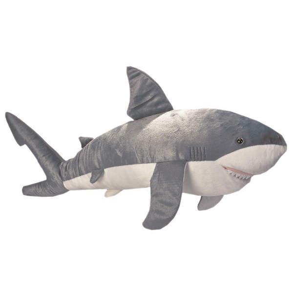 Wild Republic Cuddlekins Jumbo Great White Shark, 96 cm