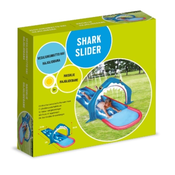 Spring Summer Water Slide, Shark Slider 3 m