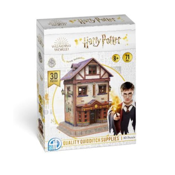 Harry Potter kvalitetsudstyr til Quidditch 3D-puslespil 71 bit