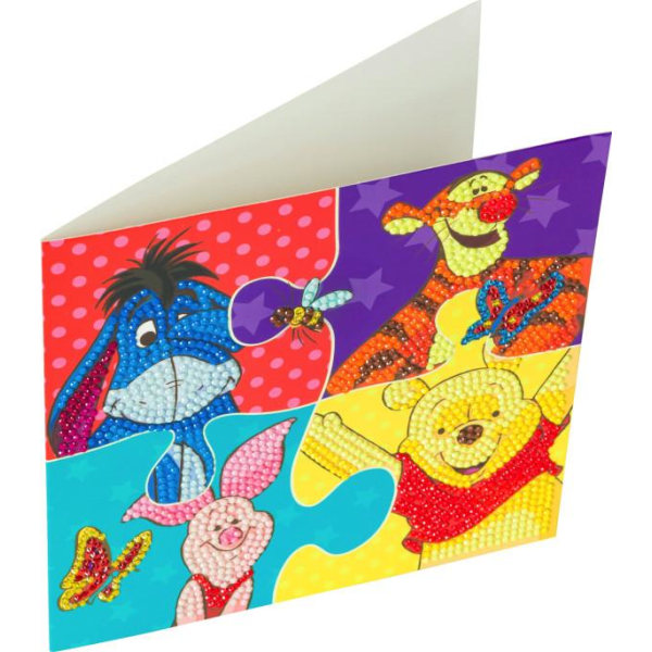 Crystal Card Kit Winnie The Pooh