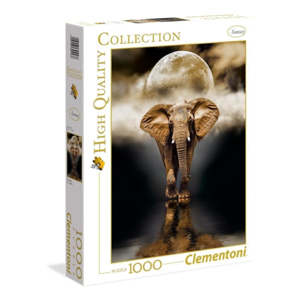 Clementoni High Quality Collection Puzzle Elefantti, 1000 kpl