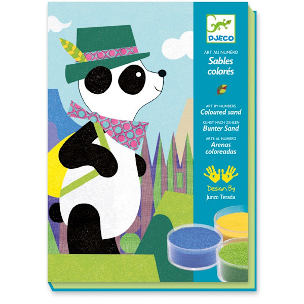 Sandtavla Panda and Friends - Djeco