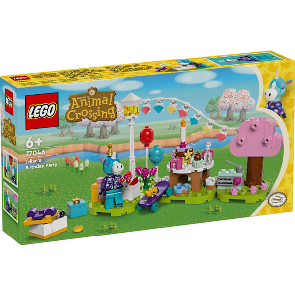 LEGO Animal Crossing 77046 Födelsedagskalas hos Julian