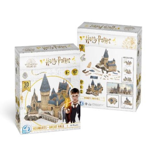 Harry Potter Stora Salen 3D-Pussel 187 Bitar