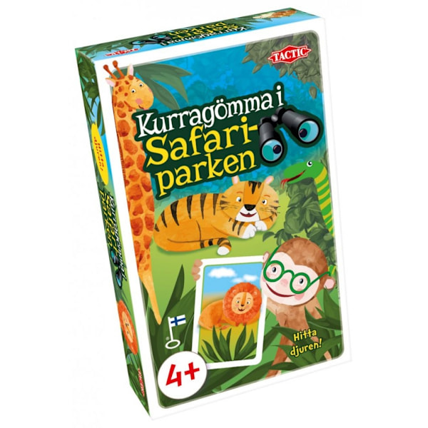 Taktikspil Rejsespil gemmeleg i Safariparken