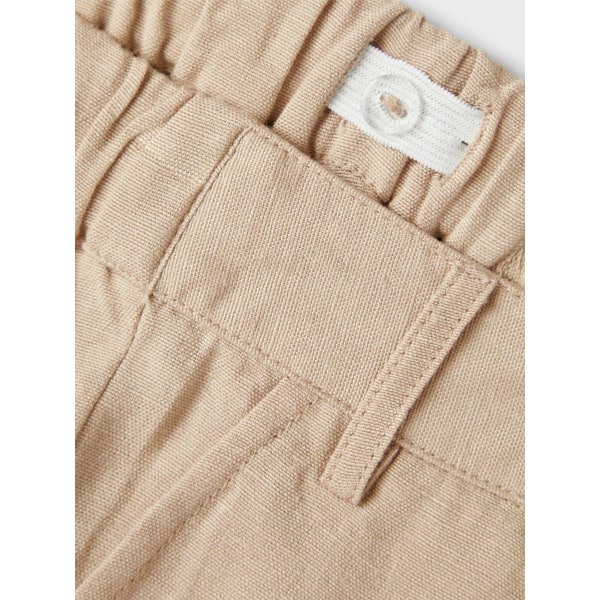 Name it Mini Shorts Beige, Storlek 104 multifärg