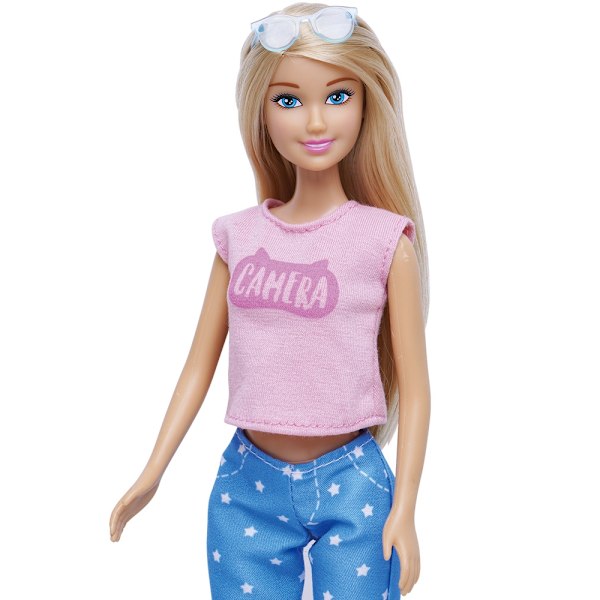 Anilily Docka med Jeans multifärg