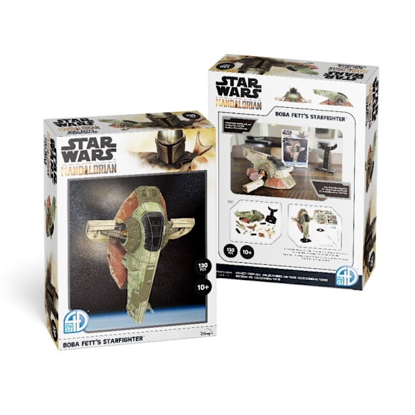 Star Wars Boba Fett's Starfighter 3D-palapeli, 130 osaa