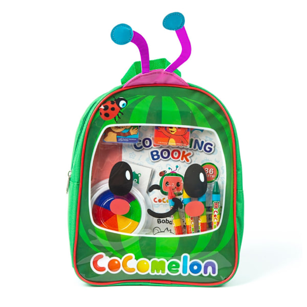 Cocomelon-reppu askarteella