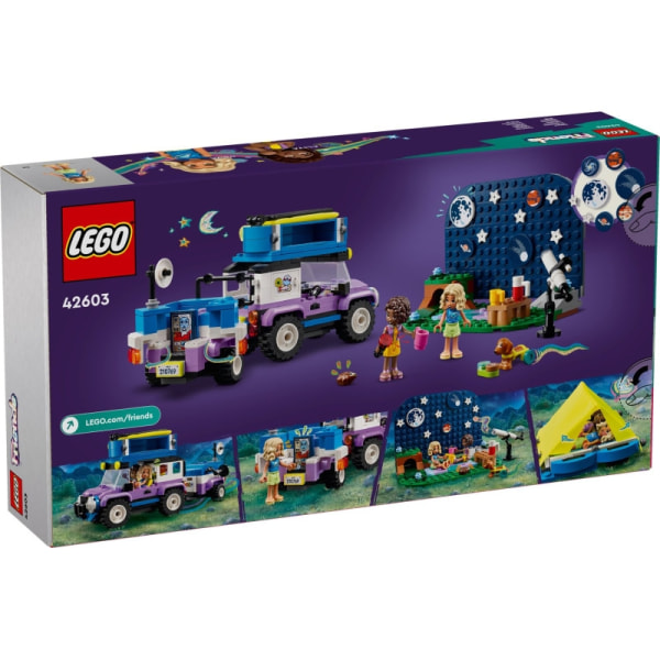 LEGO Friends 42603 asuntovaunu tähtien katseluun