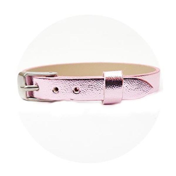 Armband till Namnarmband Metallic Light Pink - Busy Lizzie ca4b | Fyndiq