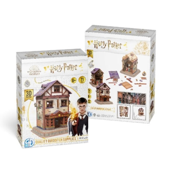 Harry Potter kvalitetsudstyr til Quidditch 3D-puslespil 71 bit