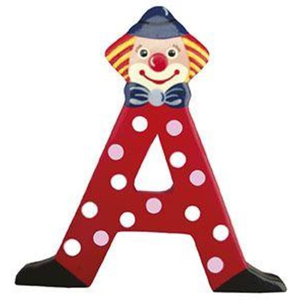 Clown Letter in Wood, A
