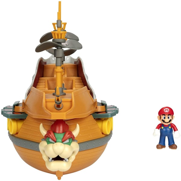 Super Mario Deluxe Playset Bowser Ship