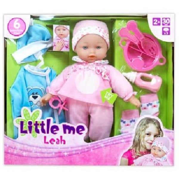 Little Me Baby Doll Leah med lyd og tilbehør