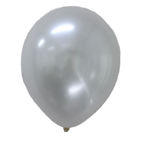 Gaggs Ballon Perlemor 30 cm 20-Pak, Hvid